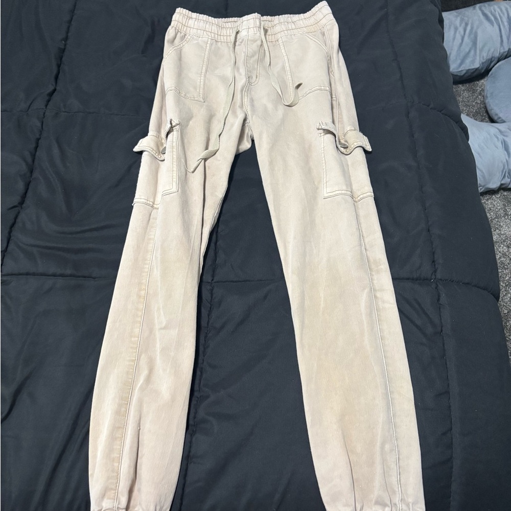 Men's Tan Cargo Pants